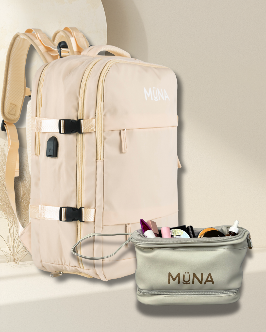 Paquete Starter: Backpack + cosmetiquera