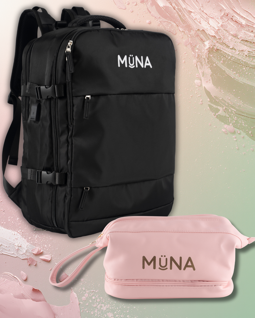 Paquete Starter: Backpack + cosmetiquera